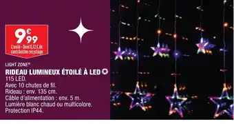 Rideau Lumineux Étoilé à LED