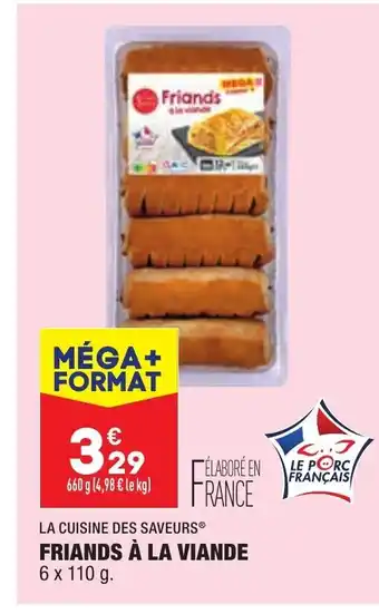 ALDI Friands à La Viande offre