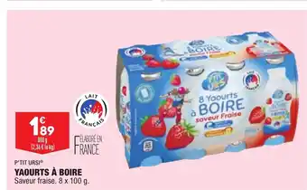ALDI Yaourts à Boire offre