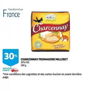 Charcennay fromagerie milleret