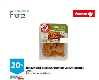 Nuggets blé oignons