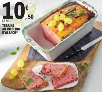 E.Leclerc Terrine au riesling d'alsace offre