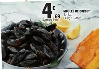 E.Leclerc Moules de corde offre