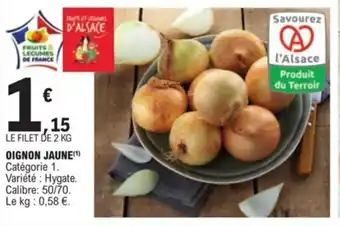 E.Leclerc Oignon jaune offre