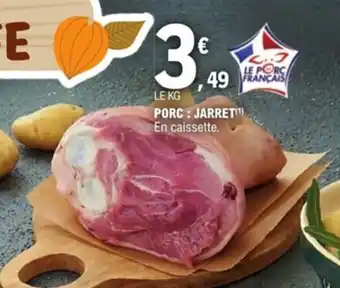 E.Leclerc Porc : jarret offre