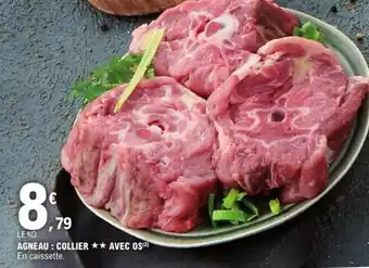 E.Leclerc Agneau : collier avec os offre
