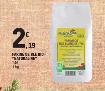 Farine de blé bio "NATURALINE"