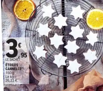 Étoiles cannelle