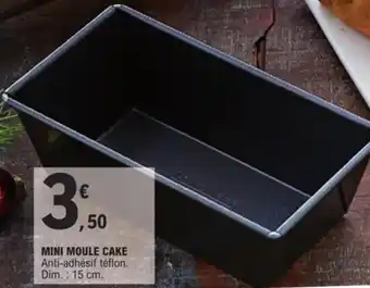E.Leclerc Mini moule cake offre
