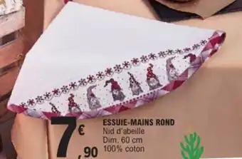 E.Leclerc Essuie-mains rond offre