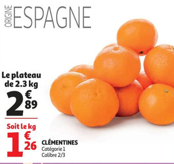 Auchan Clémentines offre