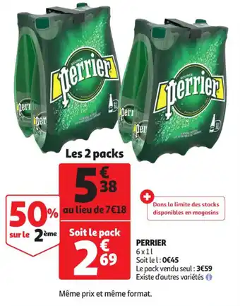 Auchan Perrier offre