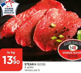 Bi1 Steak offre