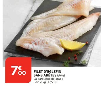 Bi1 Filet d'Eglefin Sans Arêtes offre