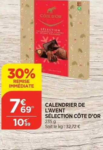 Calendrier de L'Avent Sélection Côte D'Or
