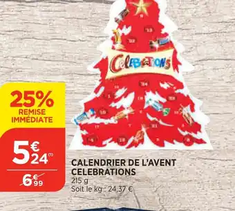 Calendrier de L'Avent Celebrations