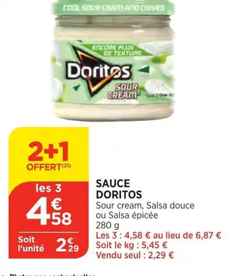 Sauce Doritos