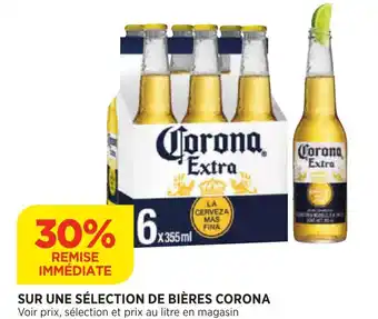Bi1 Sur Une Sélection de Bières Corona offre
