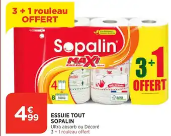 Bi1 Essuie Tout Sopalin offre
