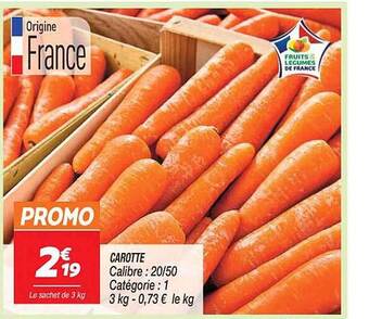 Netto Carotte offre