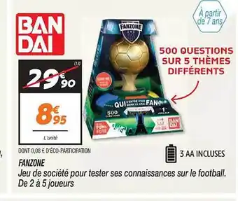 Fanzone bandai