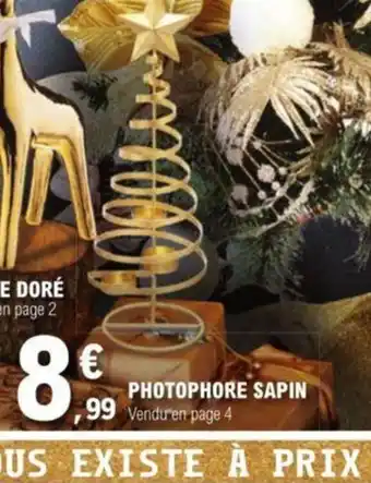 E.Leclerc Photophore Sapin offre