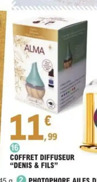 E.Leclerc Coffret Diffuseur Denis & Fils offre