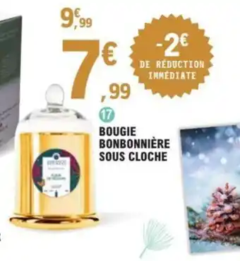 Bougie Bonbonnière Sous Cloche