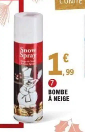 Bombe a Neige
