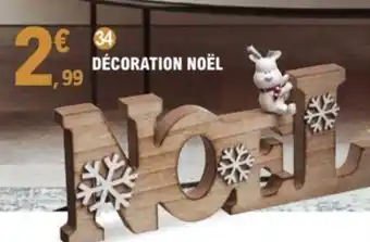 E.Leclerc Decoration Noel offre