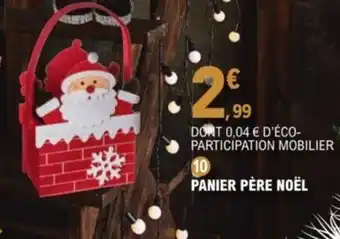 E.Leclerc Paniere Père noël offre