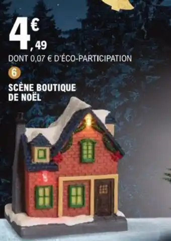 ScĂšne Boutique de Noel