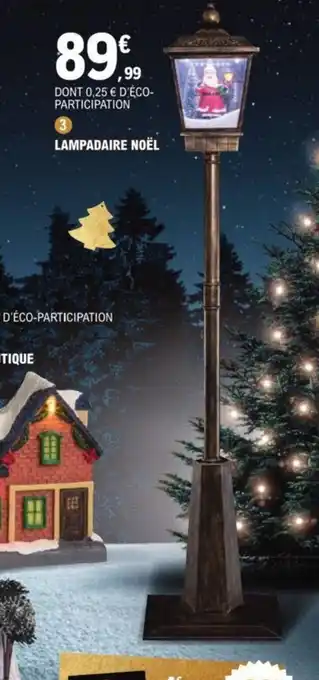 E.Leclerc Lampadaire Noel offre