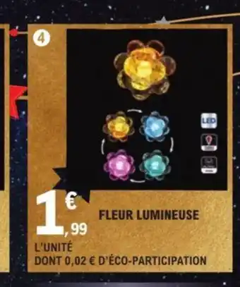 E.Leclerc Fleur Lumineuse offre