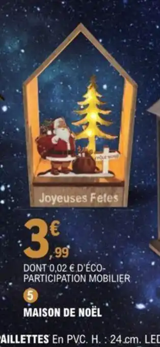 E.Leclerc Maison de Noel offre