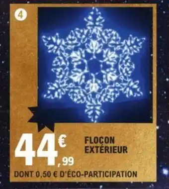 Flocon Exterieur