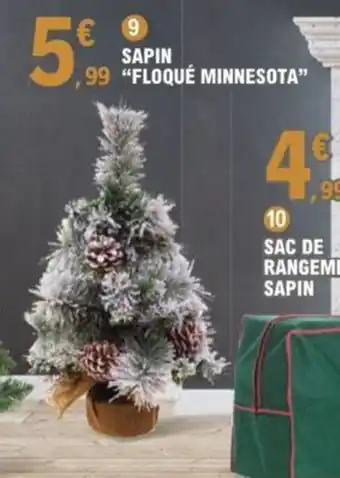 Sapin Floque Minnesota