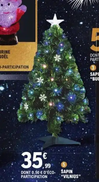 E.Leclerc Sapin Vilnius offre