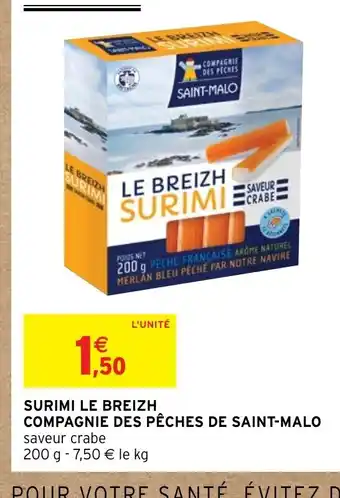 Surimi Le Breizh Compagnie Des Peches de Saint-Malo