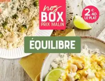 Place du Marché Box équilibre - lot malin de 5 plats mijotés surgelés offre