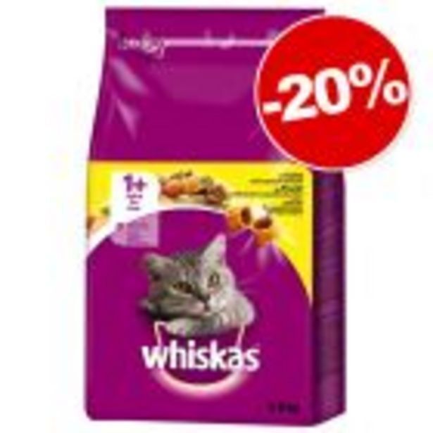 Promo Croquettes whiskas 800 g à 7 kg pour chat 20 de remise ! chez