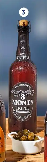 Intermarché Bière Triple Trois Monts offre