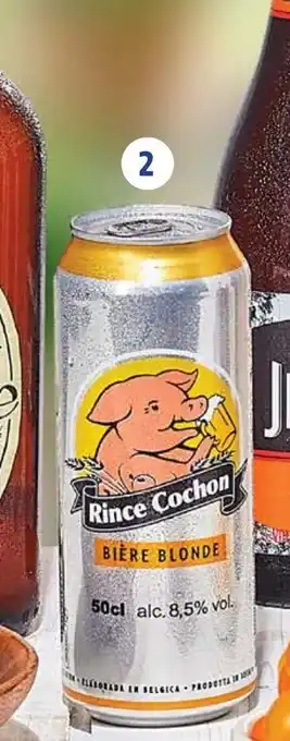 Intermarché Bière Blonde Rince Cochon offre
