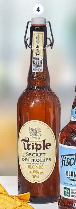Intermarché Bière Blonde Triple Secret Des Moines offre