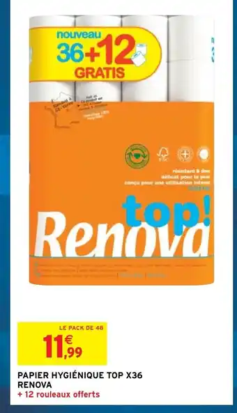 Papier Hygienique Top x36 Renova