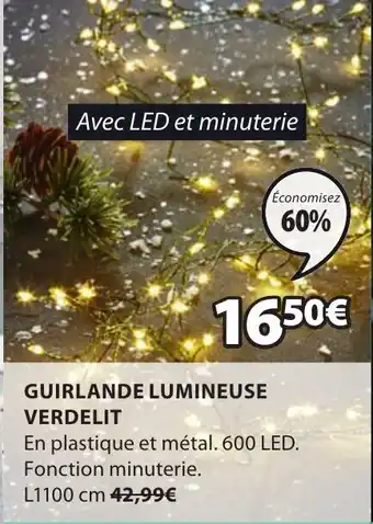 JYSK Guirlande Lumineuse Verdelit offre