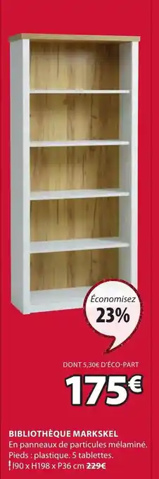 JYSK Bibliotheque Markskel offre