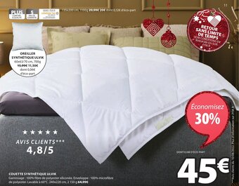 JYSK Couette Synthetique Ulvik offre