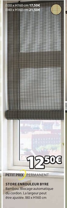 JYSK Store Enrouleur Byre offre