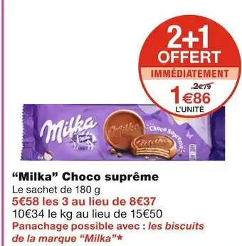 Milka “milka” choco suprême